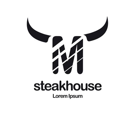 Steakhouse Logo Design Stock Image Vectorgrove Royalty Free Vector