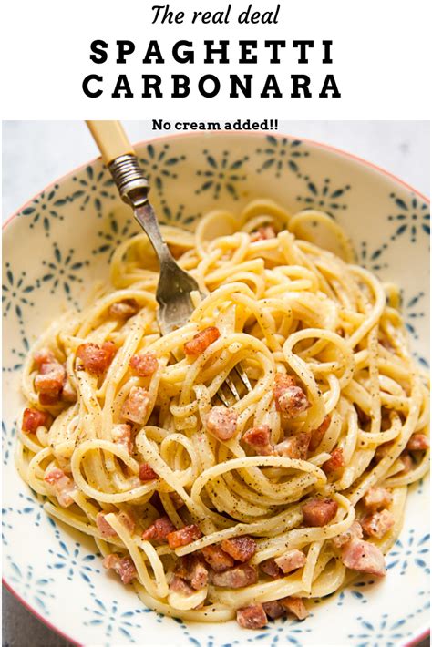 Easy carbonara recipe – Artofit