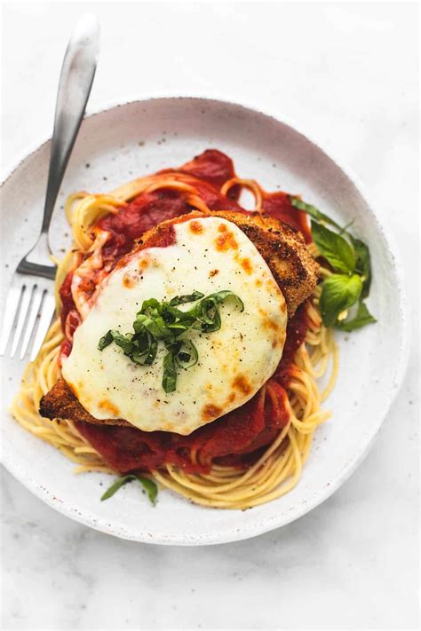 Healthy Baked Chicken Parmesan Creme De La Crumb