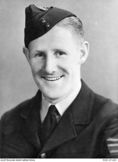 Studio Portrait Of Flight Sergeant Flt Sgt Noel Ronald