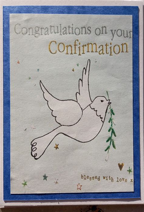 Confirmation Card Confirmation Cards Card Crafts Diy Cards Homemade