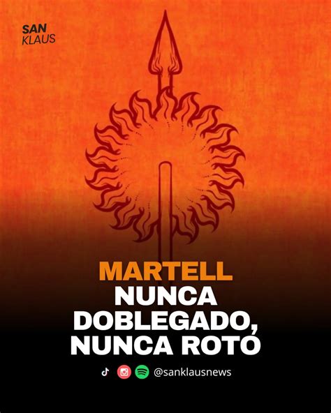 Lema Da Casa Martell - Casa Martell