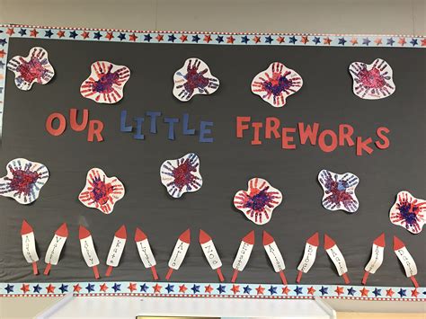 4th Of July Bulletin Board Infant Bulletin Board Daycare Bulletin