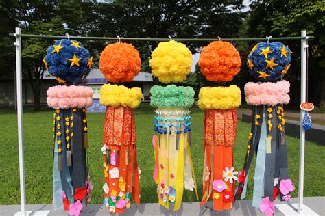 Sendai Tanabata Decorations At Tohoku University Tohoku University