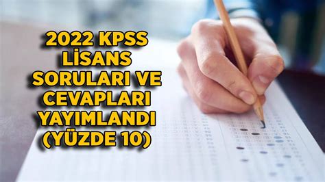 2022 Kpss Eğitim Bilimleri Soruları Ve Cevapları Ösymden İndir Ösym