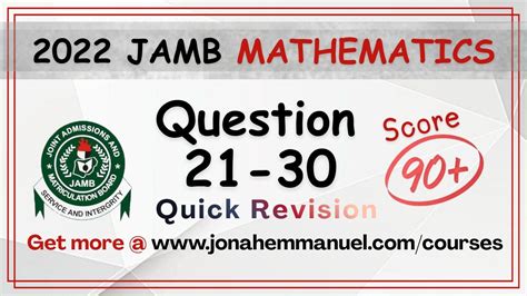Jamb Past Questions And Answers 2022