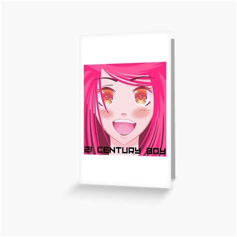 St Century Boy Pink Hair Hentai Femboy Sissy Trap Greeting Card For Sale By SISSY SISSIES