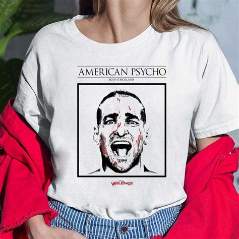 American Psycho Sean Strickland Shirt Lelemoon