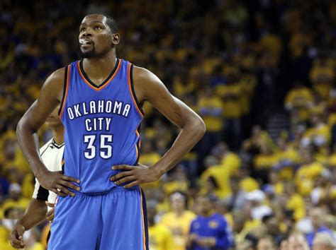 Kevin Durant No Is Going To Be In The Rafters In Okc Yahoo Sports