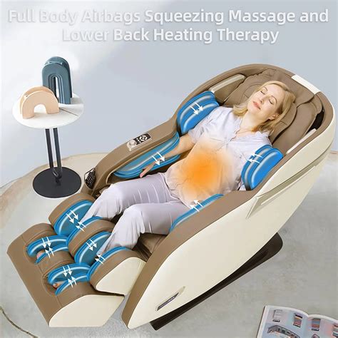 Massamax 2024 Version 3d Full Body Massage Chair Zero Gravity Recliner