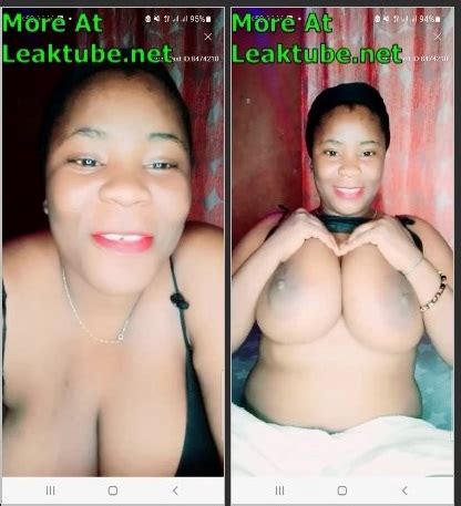 LIVESHOWS Chubby Naija Babe Display Her Big Boobs Live Part 2 LEAKTUBE