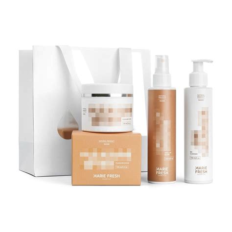 Подарочный набор для тела Marie Fresh Cosmetics Naked Body Set батер мл мист мл