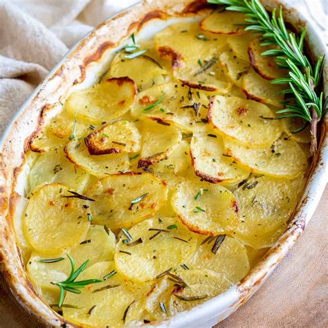 french layered potato dish boulangere potatoes recipe zyknps