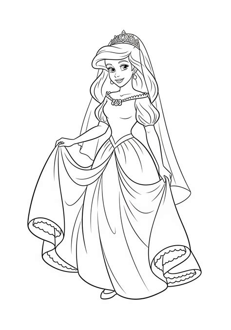Desenho Princesa Da Disney - 5