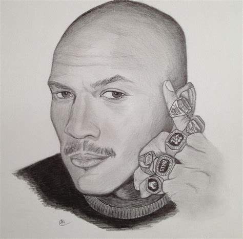 Michael Jordan Sketch At Explore Collection Of