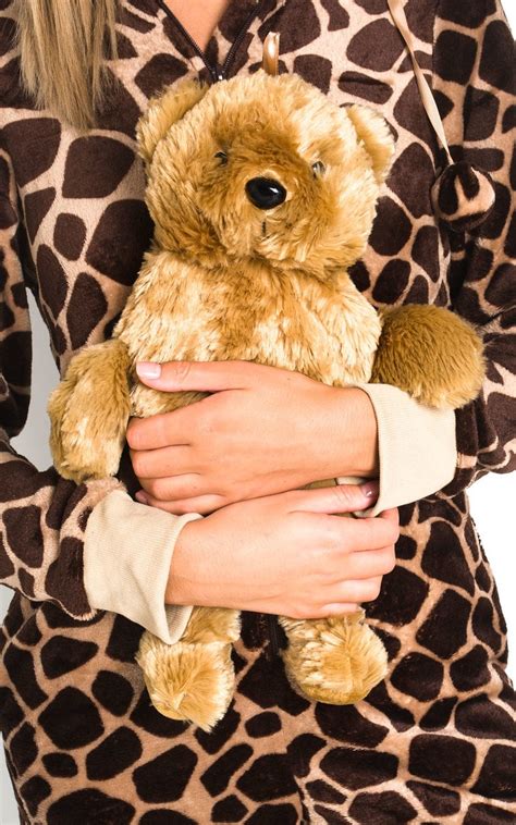 Beige Bear Teddy Bear Hot Water Bottle Ikrush