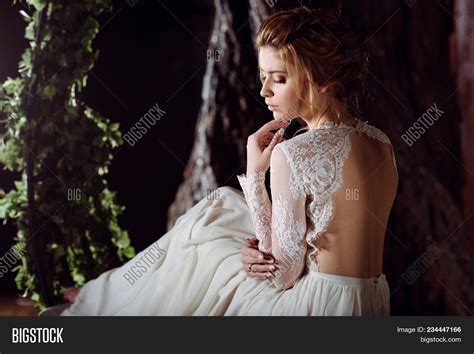 Blonde Bride Fashion Image Photo Free Trial Bigstock
