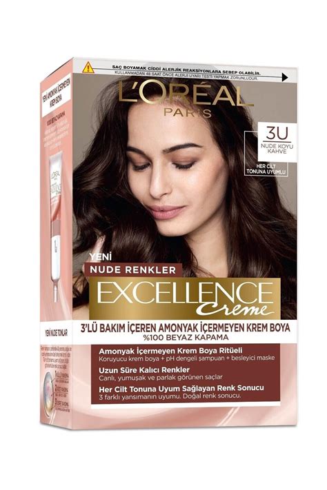 L Oreal Paris Loréal Paris Excellence Creme Nude Renkler Saç Boyası