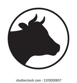 Cow head Royalty Free Stock SVG Vector and Clip Art