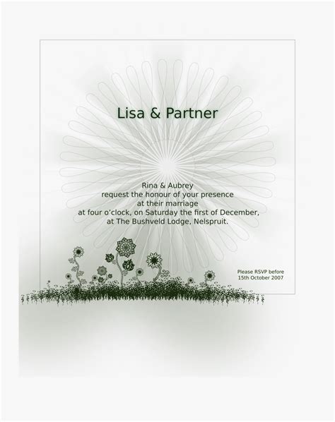 Wedding Invite Clip Arts - Wedding Invitation , Free Transparent ...