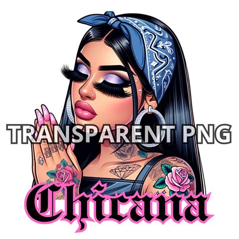Chicana Clipart TRANSPARENT PNG Chicano Woman Png Latina Woman Png Chicana Clipart Latina