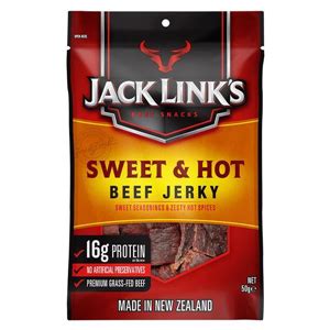 Jerky Sweet Hot Jack Link G