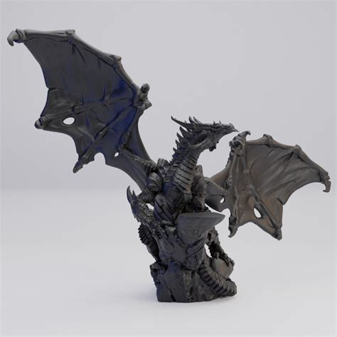 Hot Goblin ファフニールドラゴン ミニチュア ホットゴブリン 竜 翼