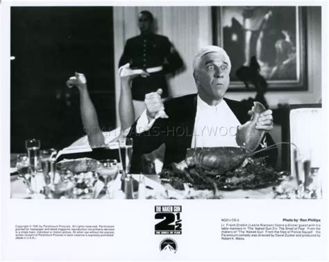 LESLIE NIELSEN PRISCILLA Presley The Naked Gun 1988 4 Vintage Photos Genuine 32 10 PicClick UK