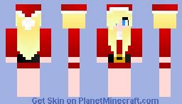 Santa Girl! Minecraft Skin