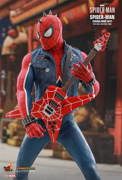 Hot Toys Spider Punk Figure Is Here For Your Anarchy The Nerdy
