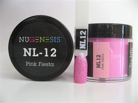 Nugenesis Dipping Powder Nl12 Pink Fiesta Manicure Pedicure