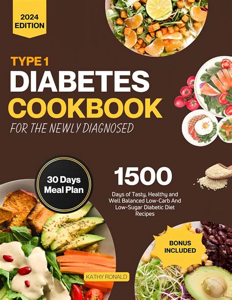 Amazon 2024 TYPE 1 DIABETES COOKBOOK FOR THE NEWLY DIAGNOSED 1500