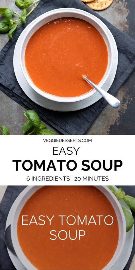 Easy Tomato Soup Artofit