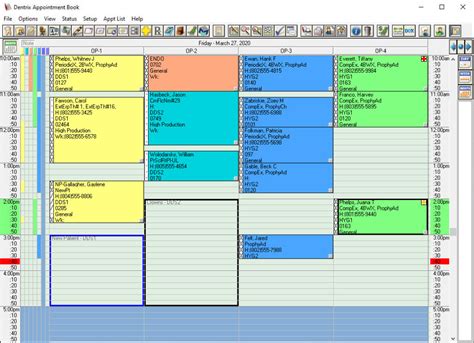 Setting Up Perfect Day Scheduling Dentrix Canada