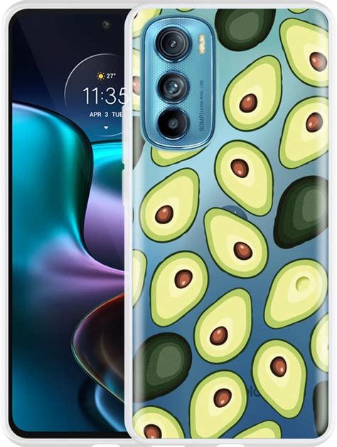 Cazy Hoesje Geschikt Voor Motorola Edge Avocado S Bol