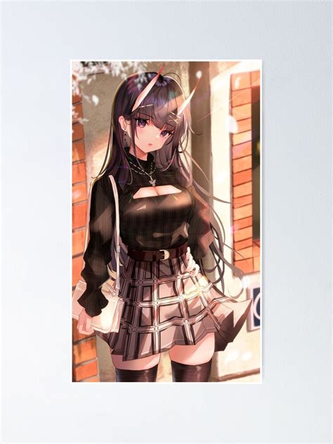 Poster Sexy Noshiro Seins Seins Cuisses Culotte Cul Azur Lane AL Lewd Hentai Anime Girl 26