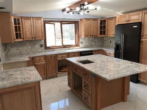 Kitchen Counter Tops White Ice Hesano Brothers