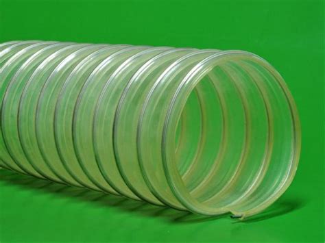 Воздуховод гибкий гофрированный абразивостойкий полиуретановый PU-2000 ...