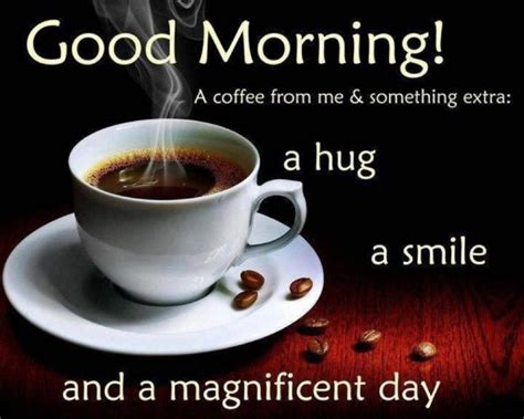 Good Morning Coffee Quotes, Wishes With Coffee Cup Images