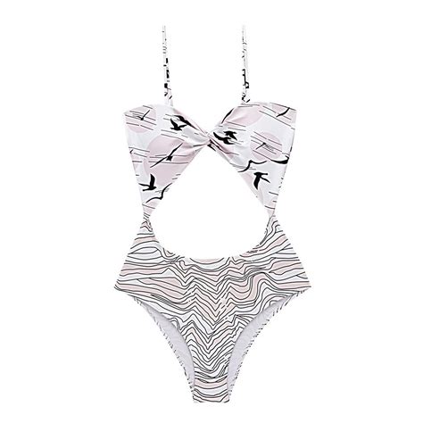 Jual Import Wanita Bikini Cetak Bunga Set Pakaian Renang One Piece Swimwear Bea Suit Shopee