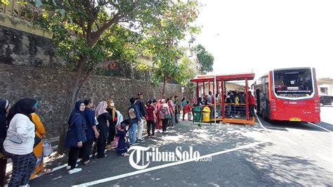 Hari Terakhir Gratis Naik Brt Trans Jateng Solo Wonogiri Penumpang