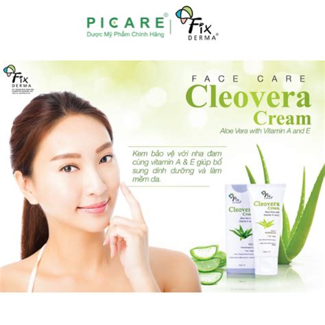 Kem Dưỡng Ẩm Làm Mềm Da Fixderma Cleovera Cream 60gFixderma Kem Dưỡng