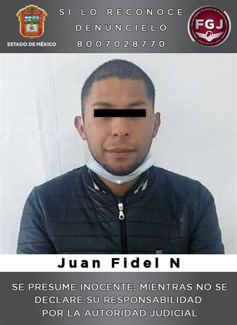 Fgjem Detuvo A Juan Fidel “n” Por Secuestro Exprés Y Robo De Vehículo