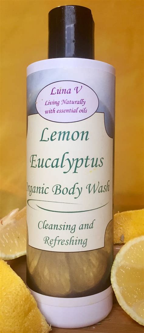 Organic Body Wash With Essential Oils - Etsy