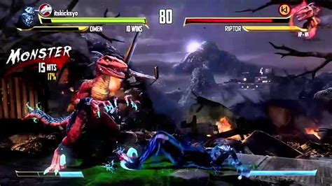 Killer Instinct Omen Vs Riptor Gameplay Youtube