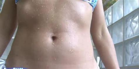 Blonde Shows Off With Her Nice Curves Anikka Albrite Annika Albrite Tnaflix