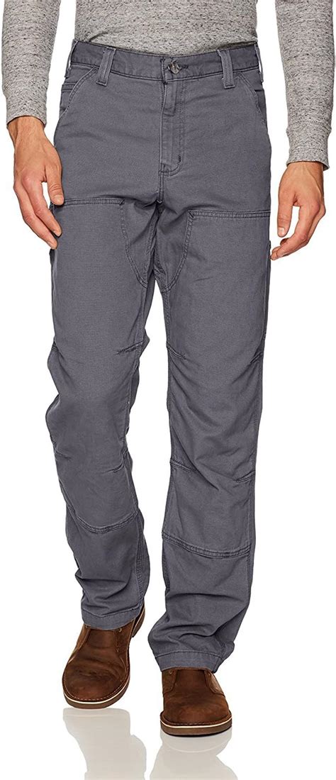 Carhartt Mens Rugged Flex Relaxed Fit Double Front Utility Work Pant Amazonca Clothing