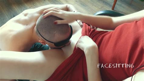 Chained Slave Licks Pussy On The Orders Of Mistress Russian Femdom Cunnilingus Female