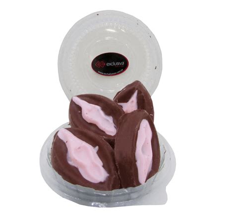 Mini Vagina De Chocolate Caseiro Exclusiva Sex Shop Online
