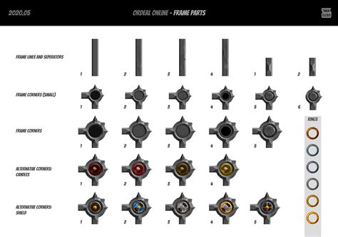 MMORPG UI Study on Behance